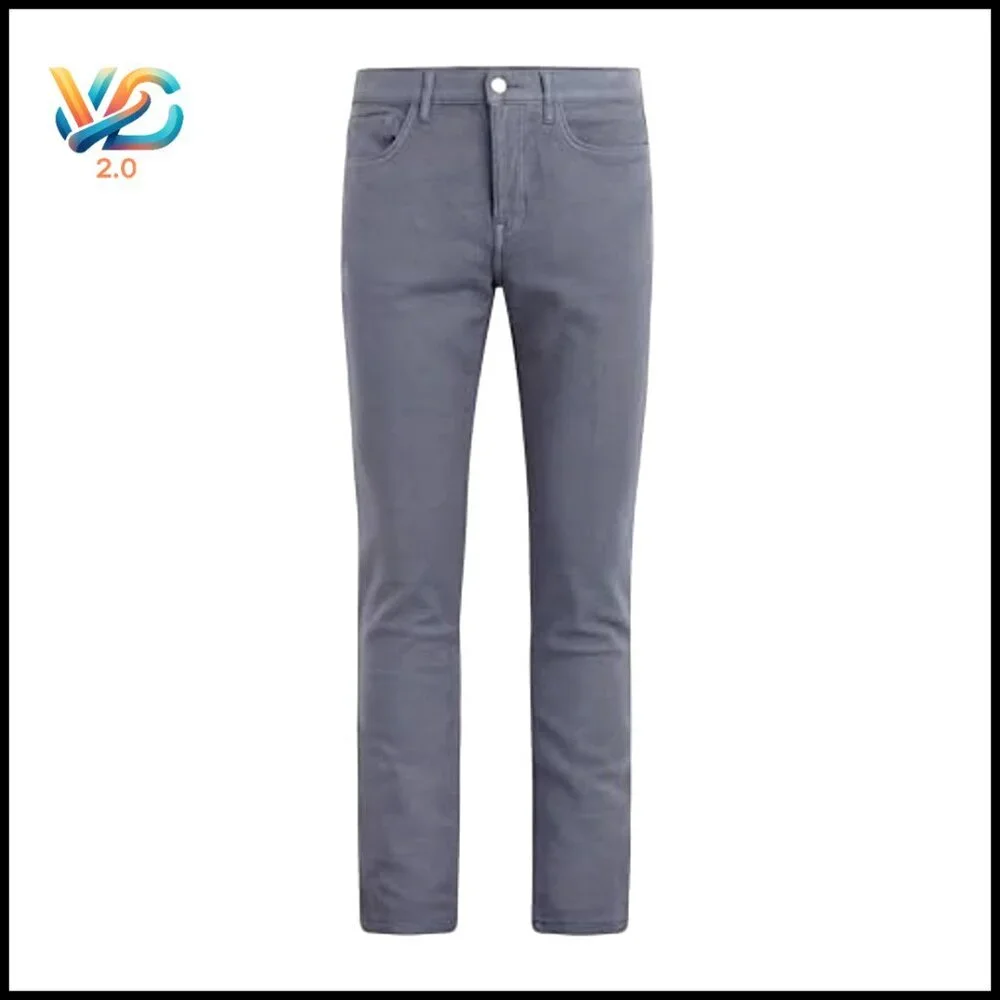 Slim Fit French Terry Jeans, Comfort Performance Pants,‎ Non-Denim